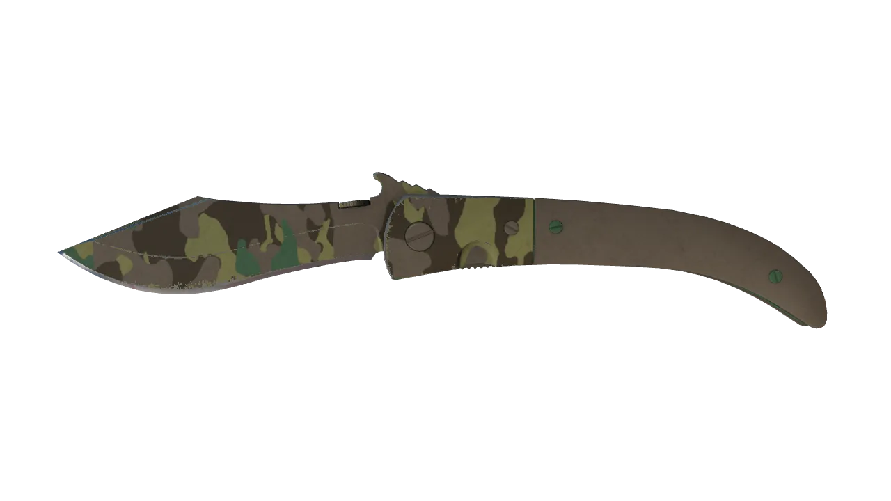 ★ Navaja Knife | Boreal Forest (Field-Tested) — Dust II light, front