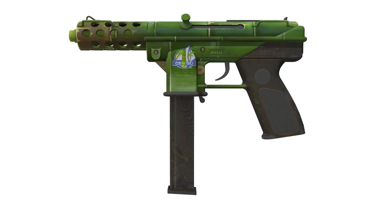Tec-9 | Bamboozle (Battle-Scarred) — Dust II light, front