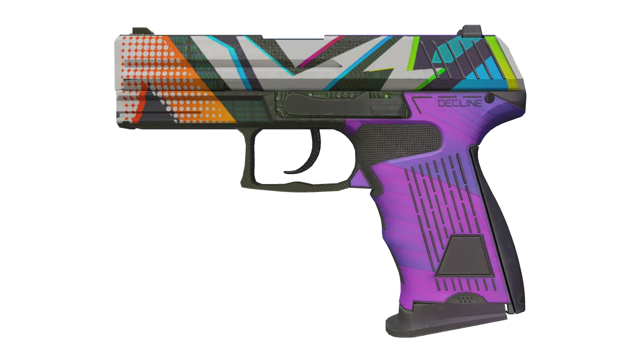 P2000 | Wicked Sick (Factory New) — Dust II light, front