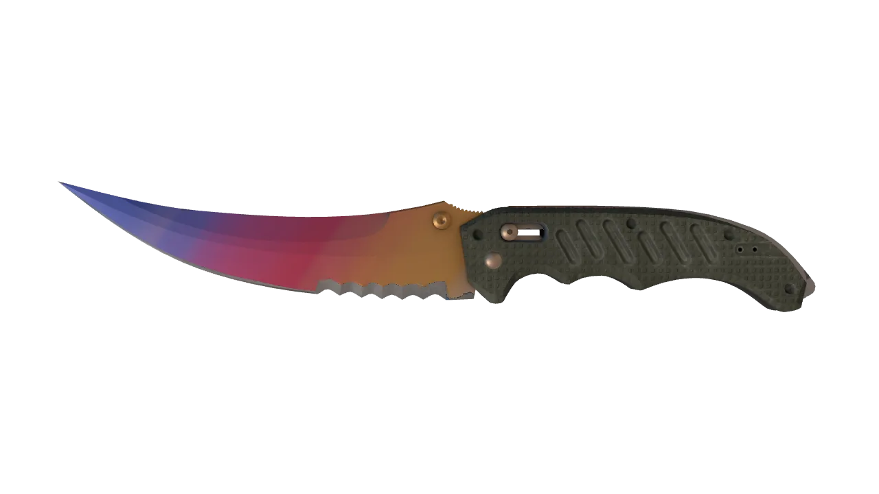 Flip Knife | Fade seed #256, front