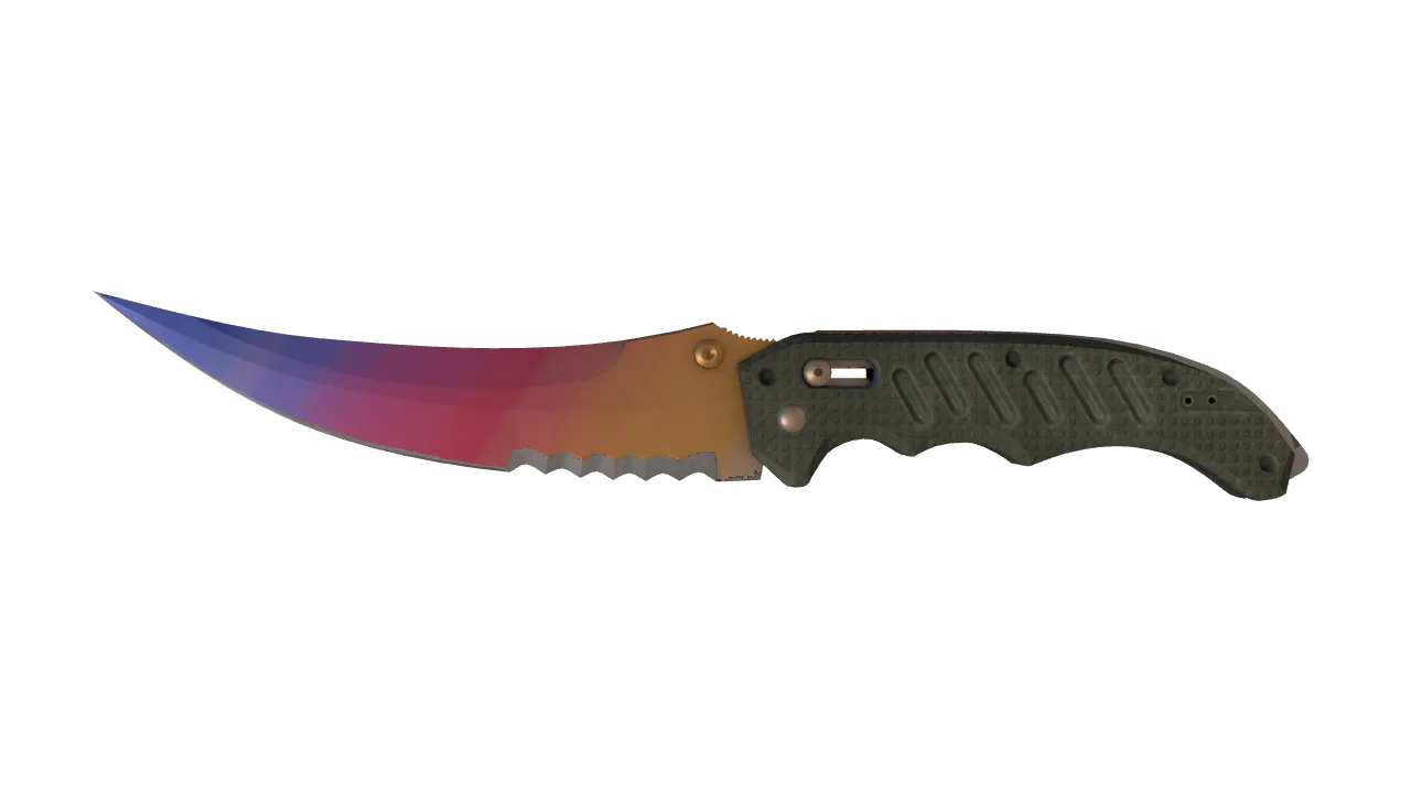 Flip Knife | Fade seed #664, front