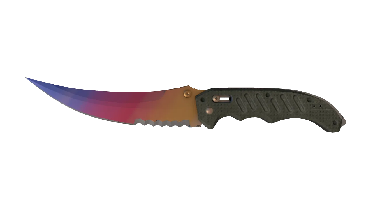Flip Knife | Fade seed #910, front