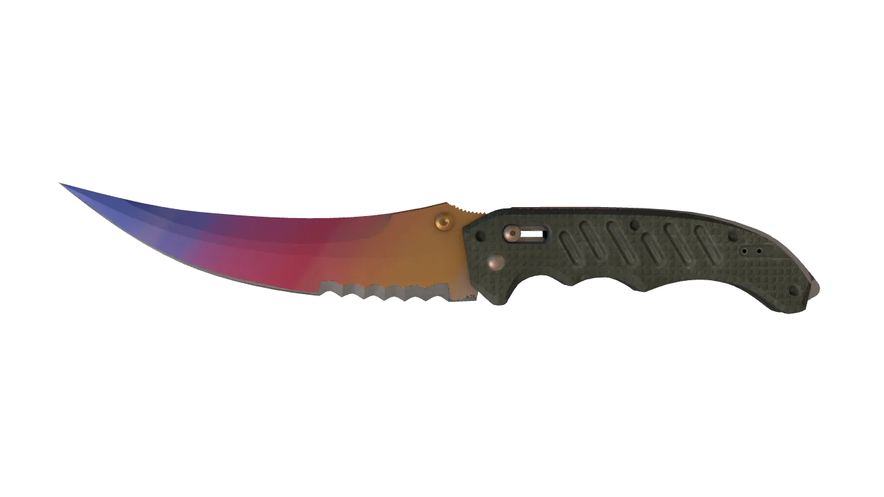 Flip Knife | Fade seed #968, front
