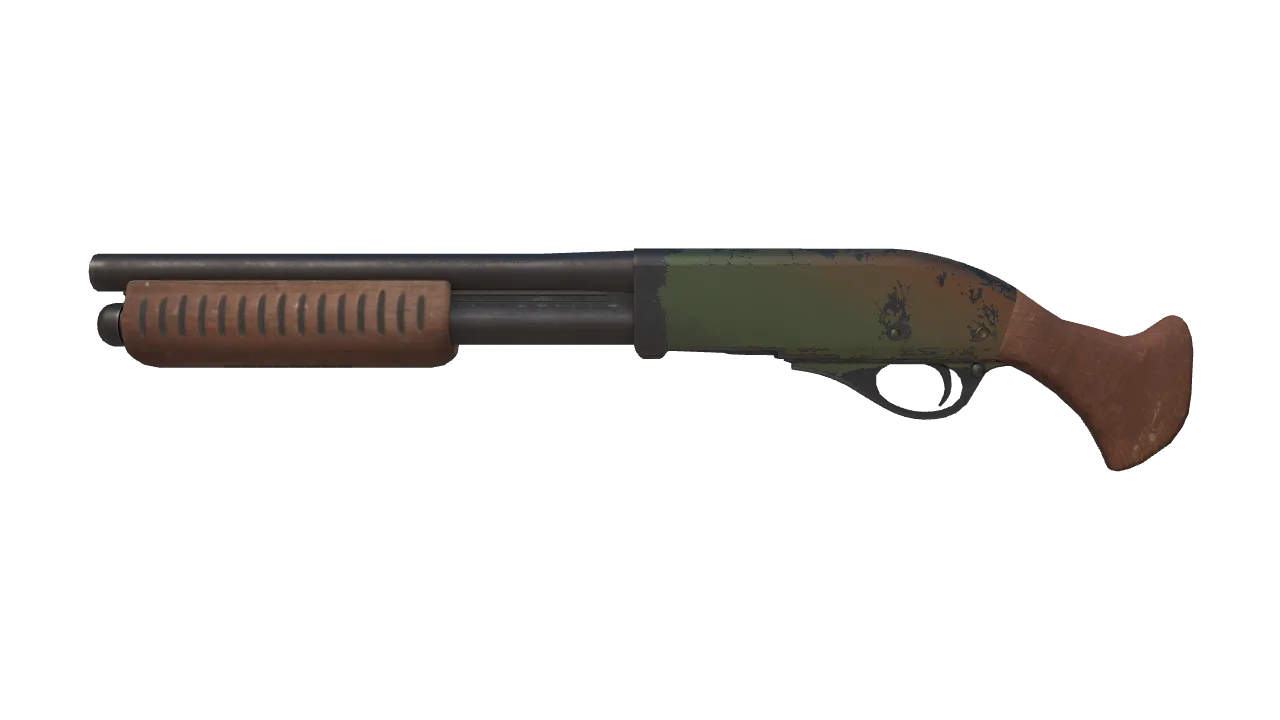 Sawed-Off | Amber Fade (Field-Tested) — Dust II light, front