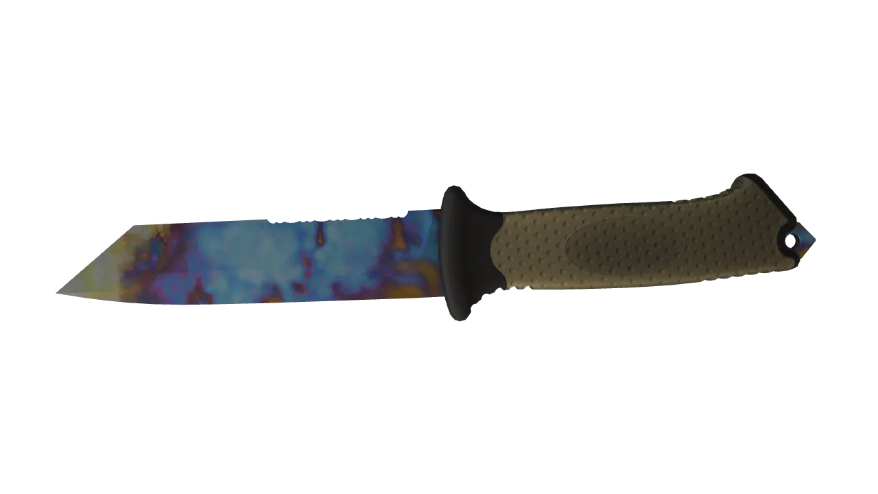 Ursus Knife | Case Hardened seed #175, back