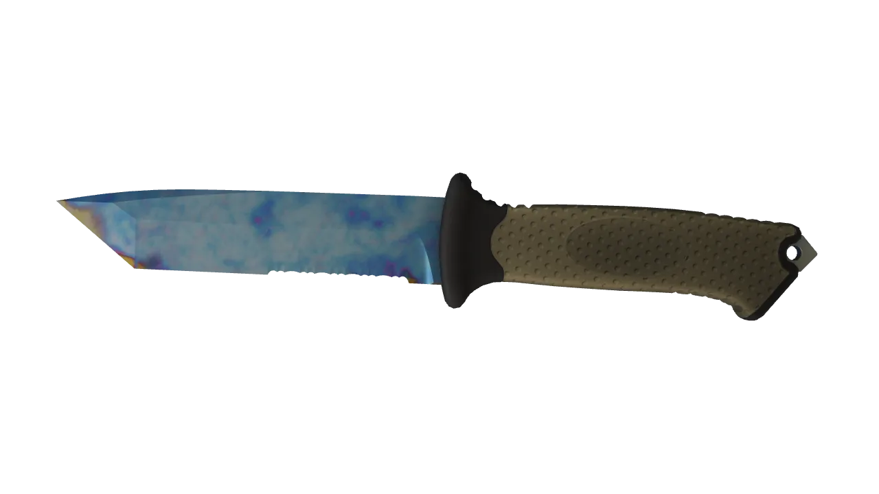 Ursus Knife | Case Hardened seed #182, front