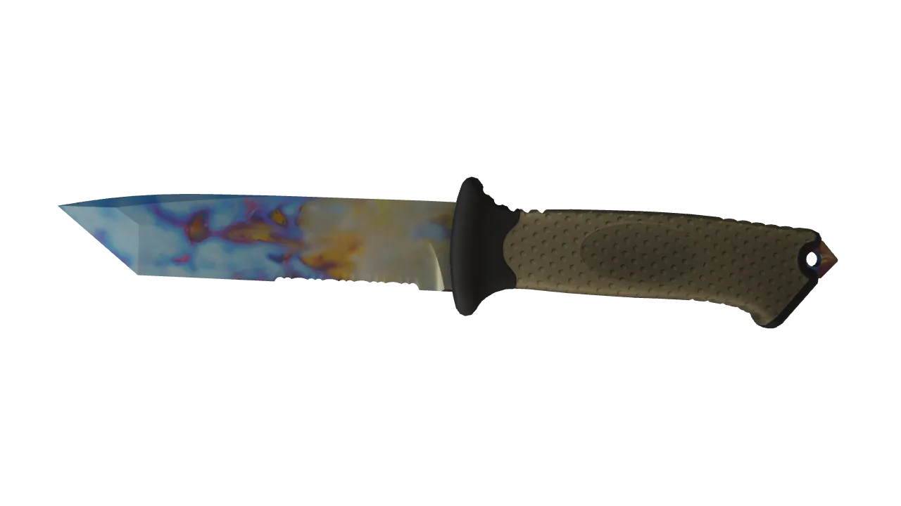 Ursus Knife | Case Hardened seed #20, front