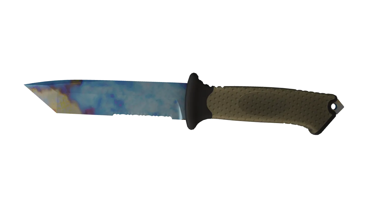 Ursus Knife | Case Hardened seed #214, front