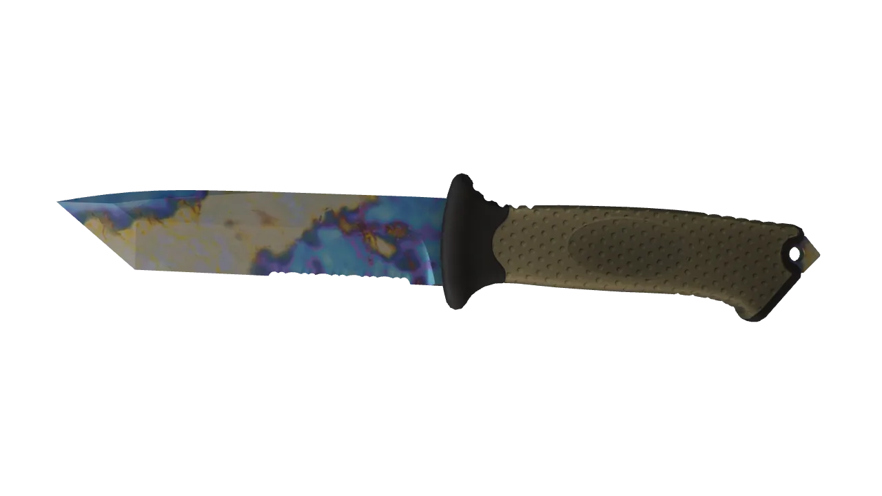 Ursus Knife | Case Hardened seed #236, front