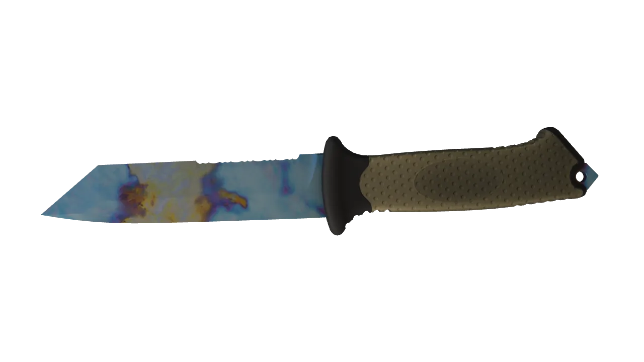 Ursus Knife | Case Hardened seed #248, back
