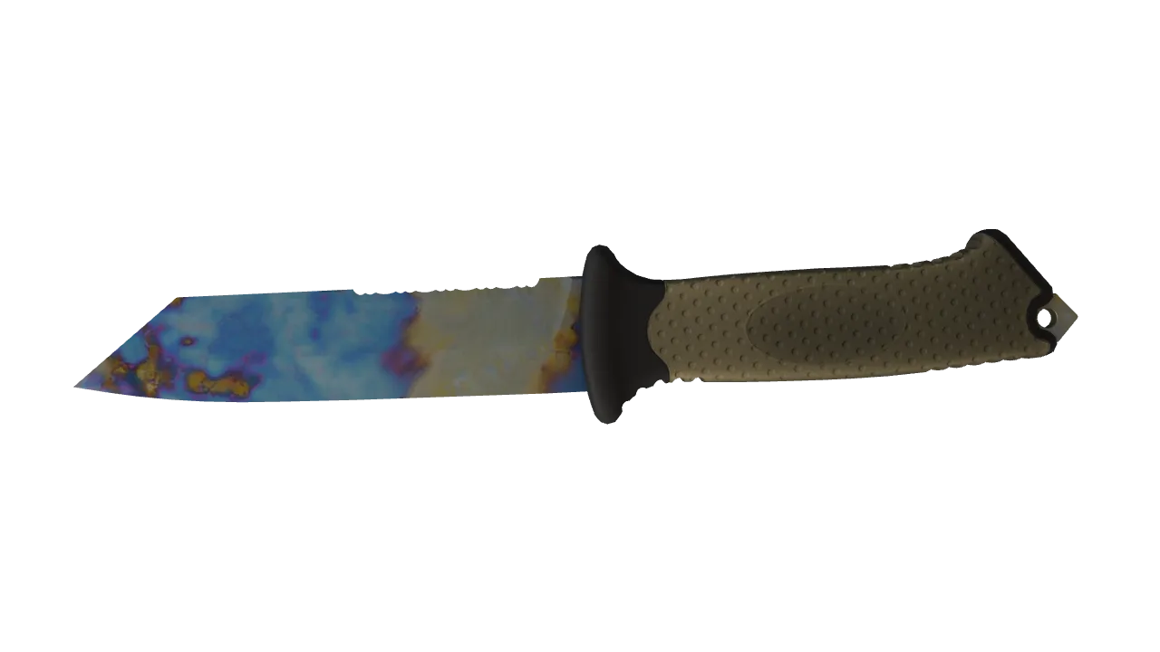 Ursus Knife | Case Hardened seed #262, back