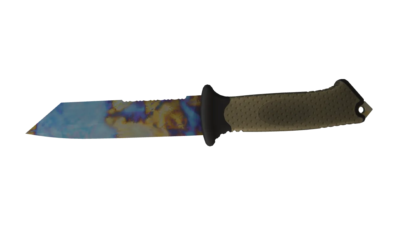 Ursus Knife | Case Hardened seed #269, back