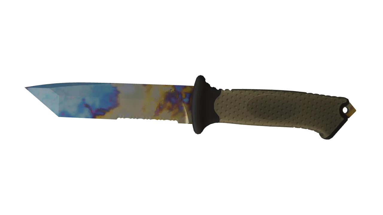 Ursus Knife | Case Hardened seed #269, front