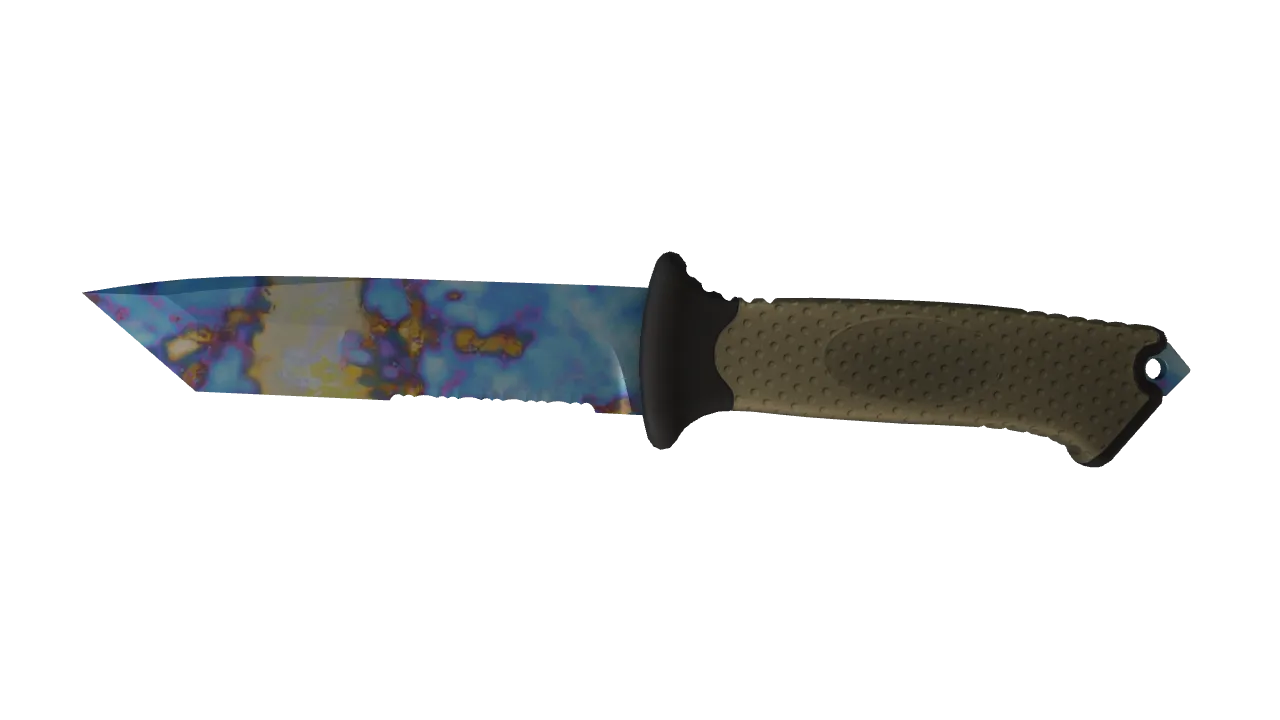 Ursus Knife | Case Hardened seed #311, front