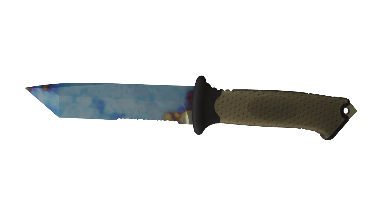 Ursus Knife | Case Hardened seed #398, front