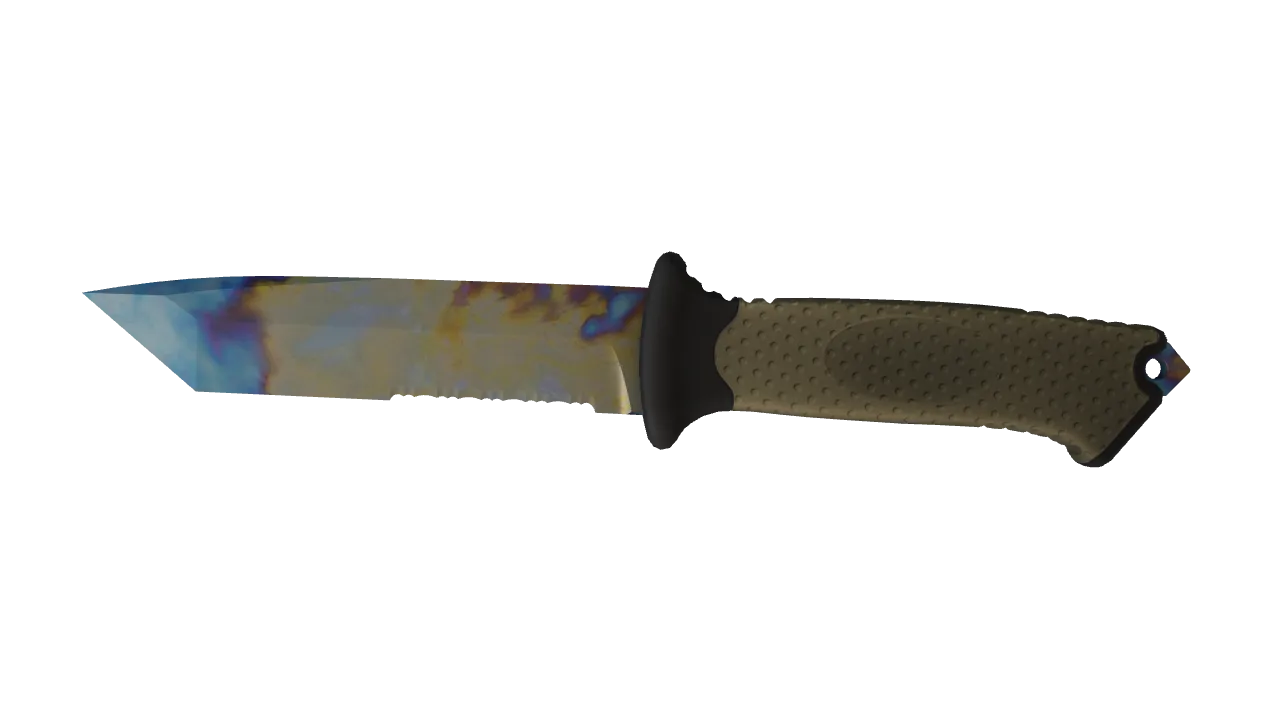 Ursus Knife | Case Hardened seed #4, front