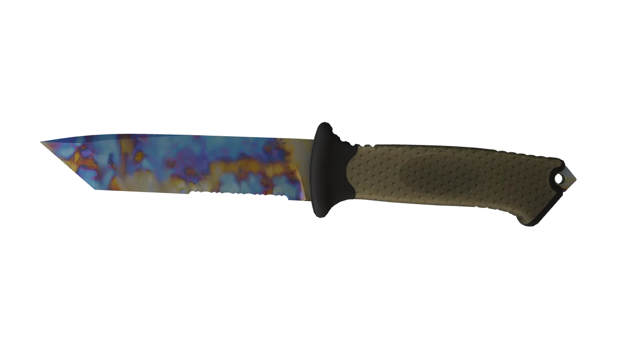 Ursus Knife | Case Hardened seed #426, front