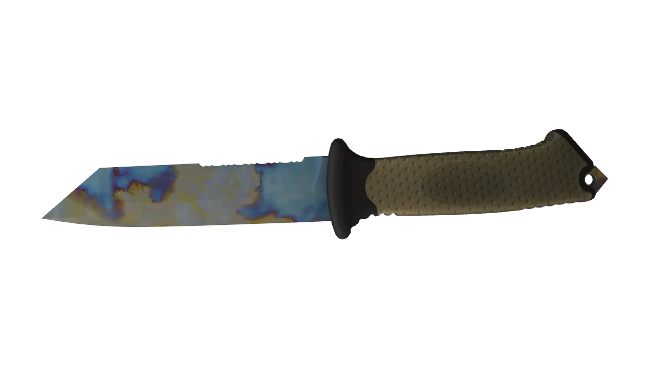 Ursus Knife | Case Hardened seed #428, back