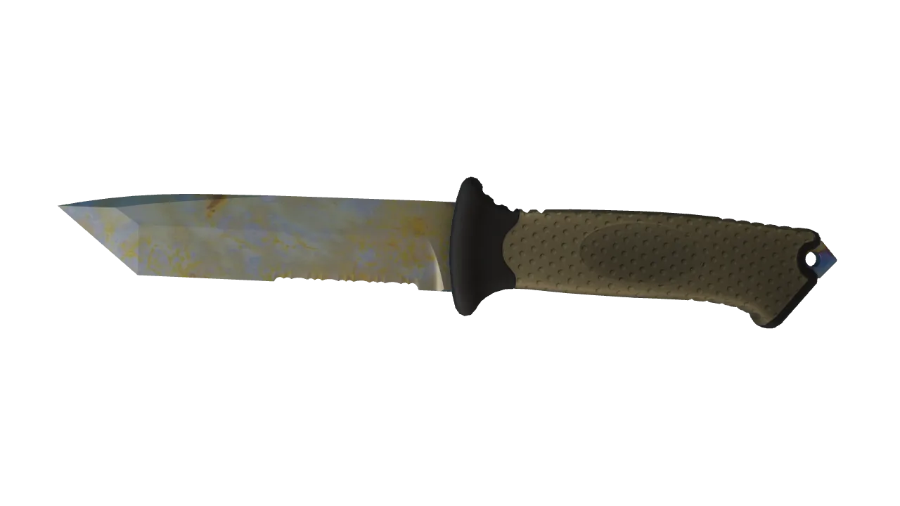 Ursus Knife | Case Hardened seed #428, front