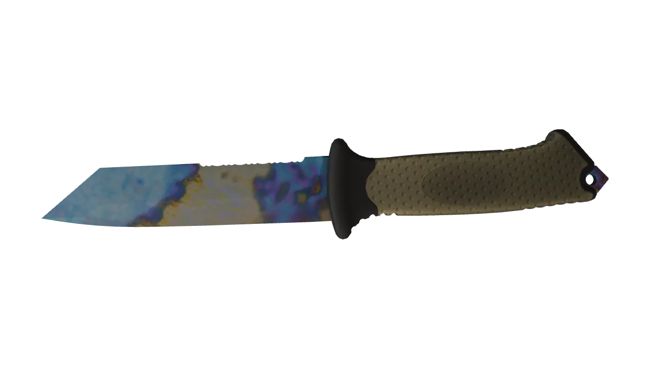 Ursus Knife | Case Hardened seed #429, back