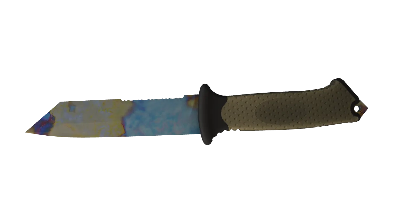 Ursus Knife | Case Hardened seed #445, back