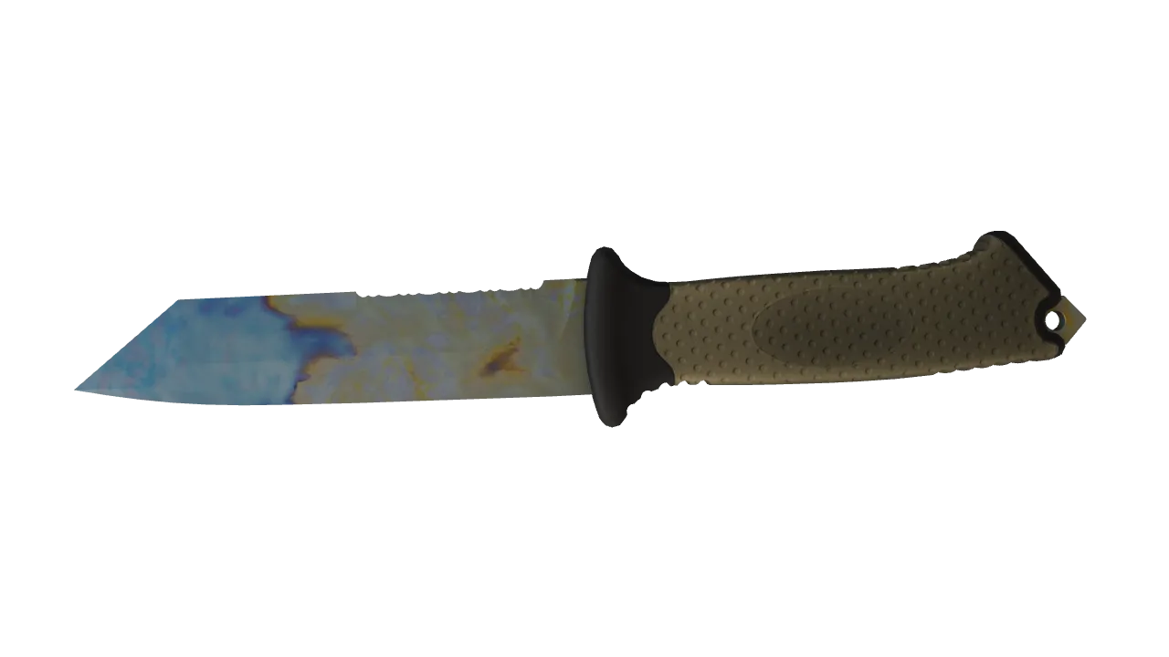 Ursus Knife | Case Hardened seed #622, back