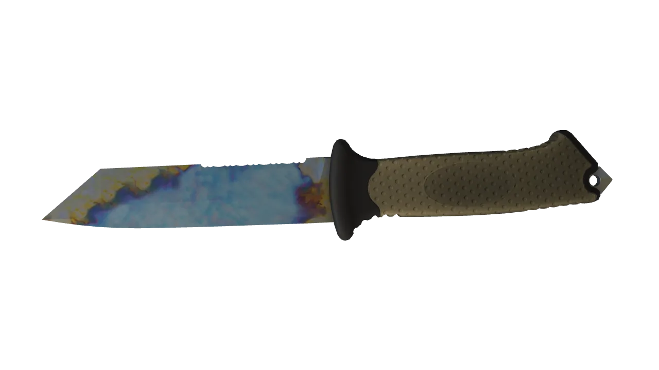 Ursus Knife | Case Hardened seed #638, back