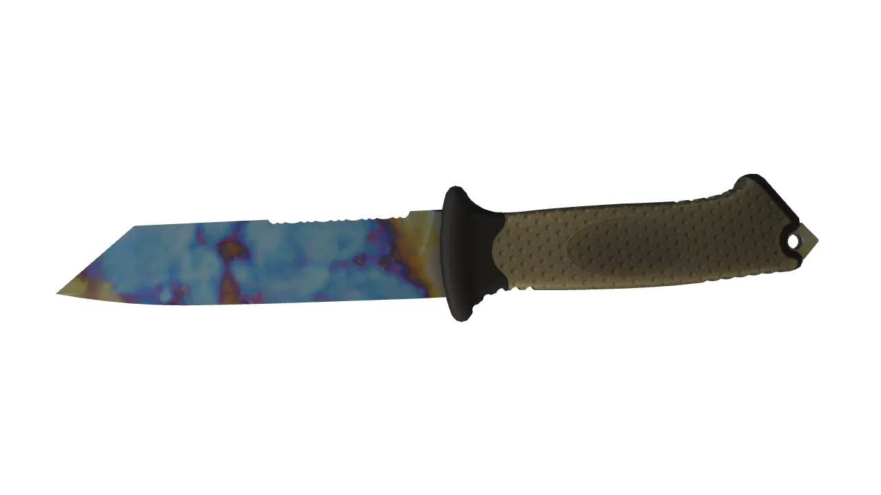 Ursus Knife | Case Hardened seed #643, back