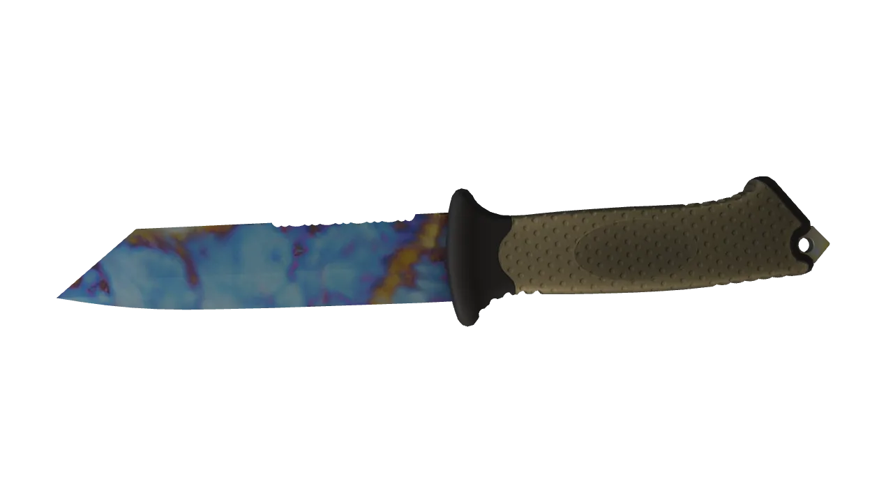 Ursus Knife | Case Hardened seed #694, back