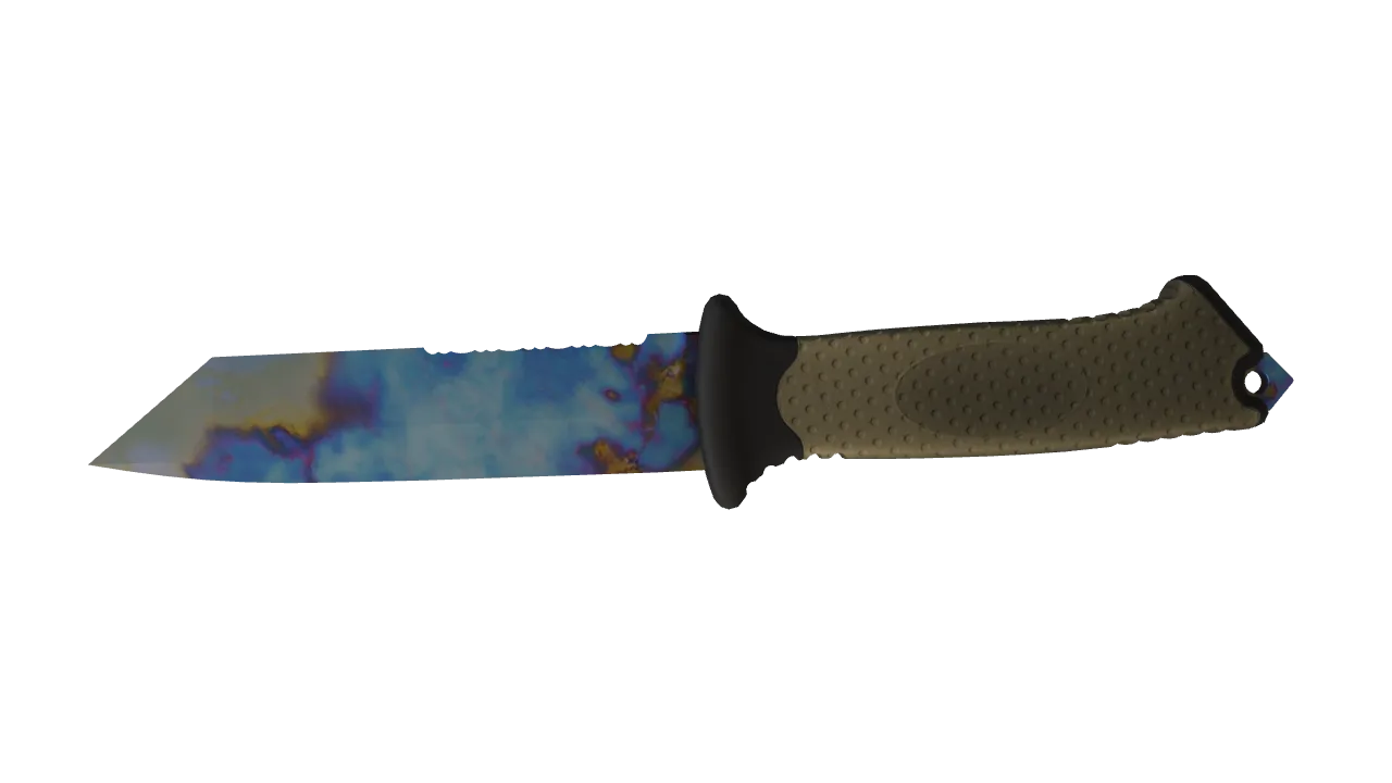 Ursus Knife | Case Hardened seed #749, back