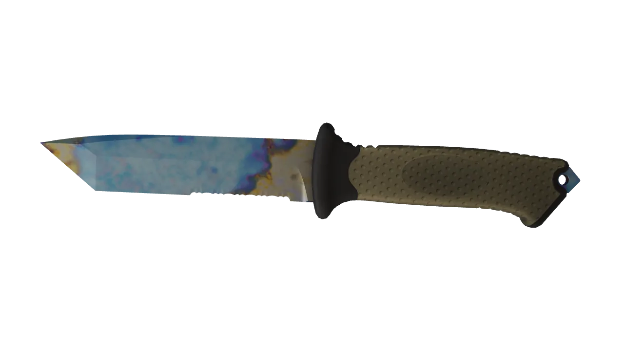 Ursus Knife | Case Hardened seed #749, front