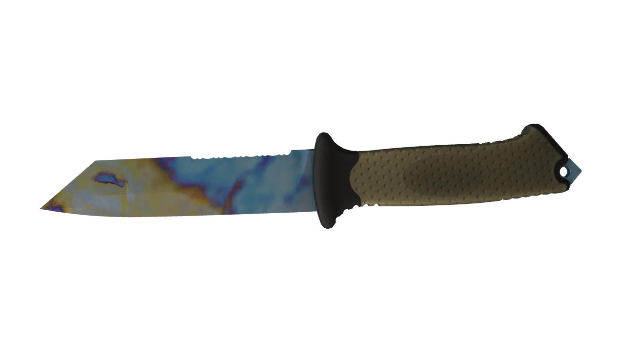 Ursus Knife | Case Hardened seed #780, back