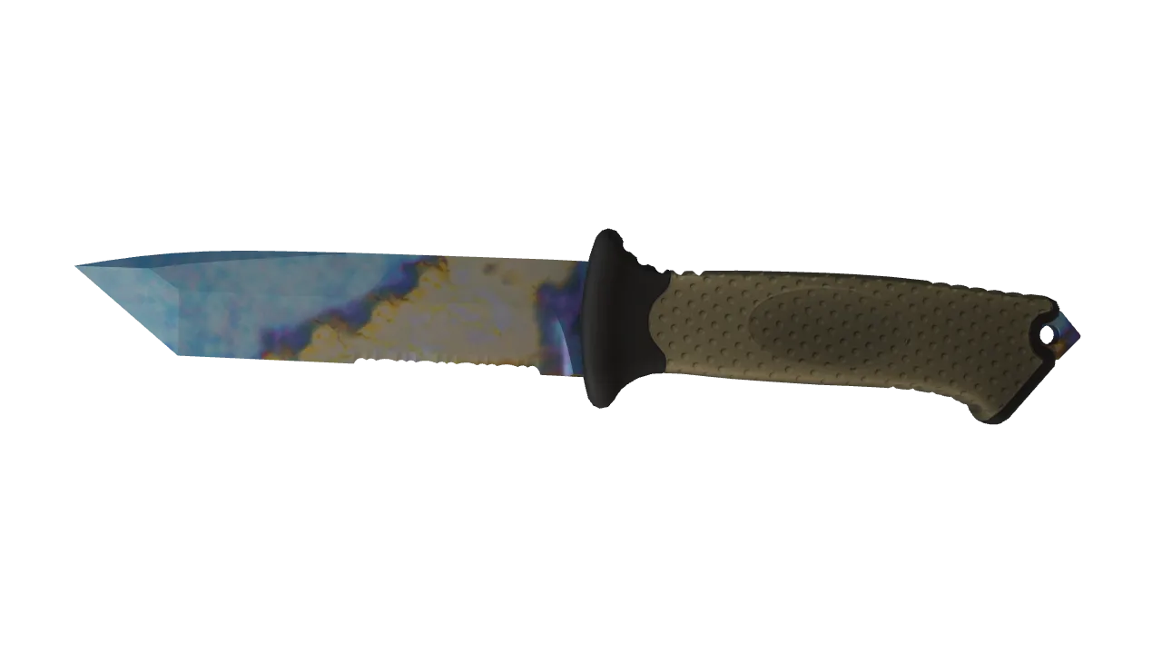 Ursus Knife | Case Hardened seed #798, front