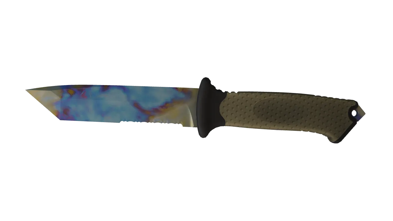 Ursus Knife | Case Hardened seed #808, front