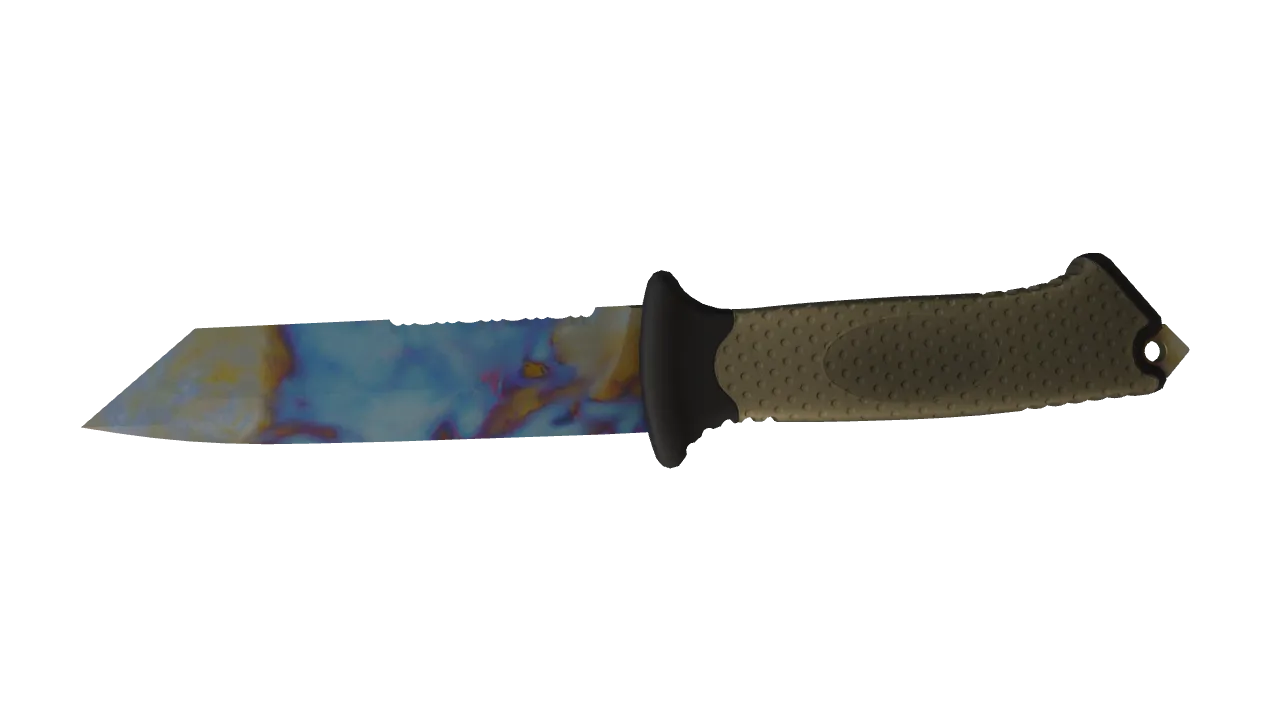 Ursus Knife | Case Hardened seed #846, back