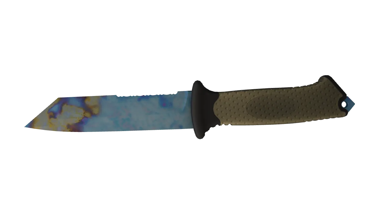 Ursus Knife | Case Hardened seed #881, back