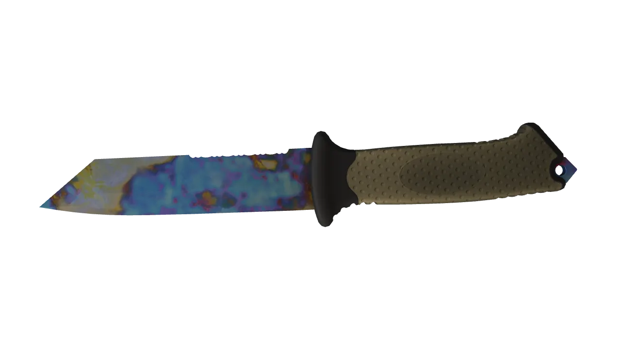 Ursus Knife | Case Hardened seed #89, back