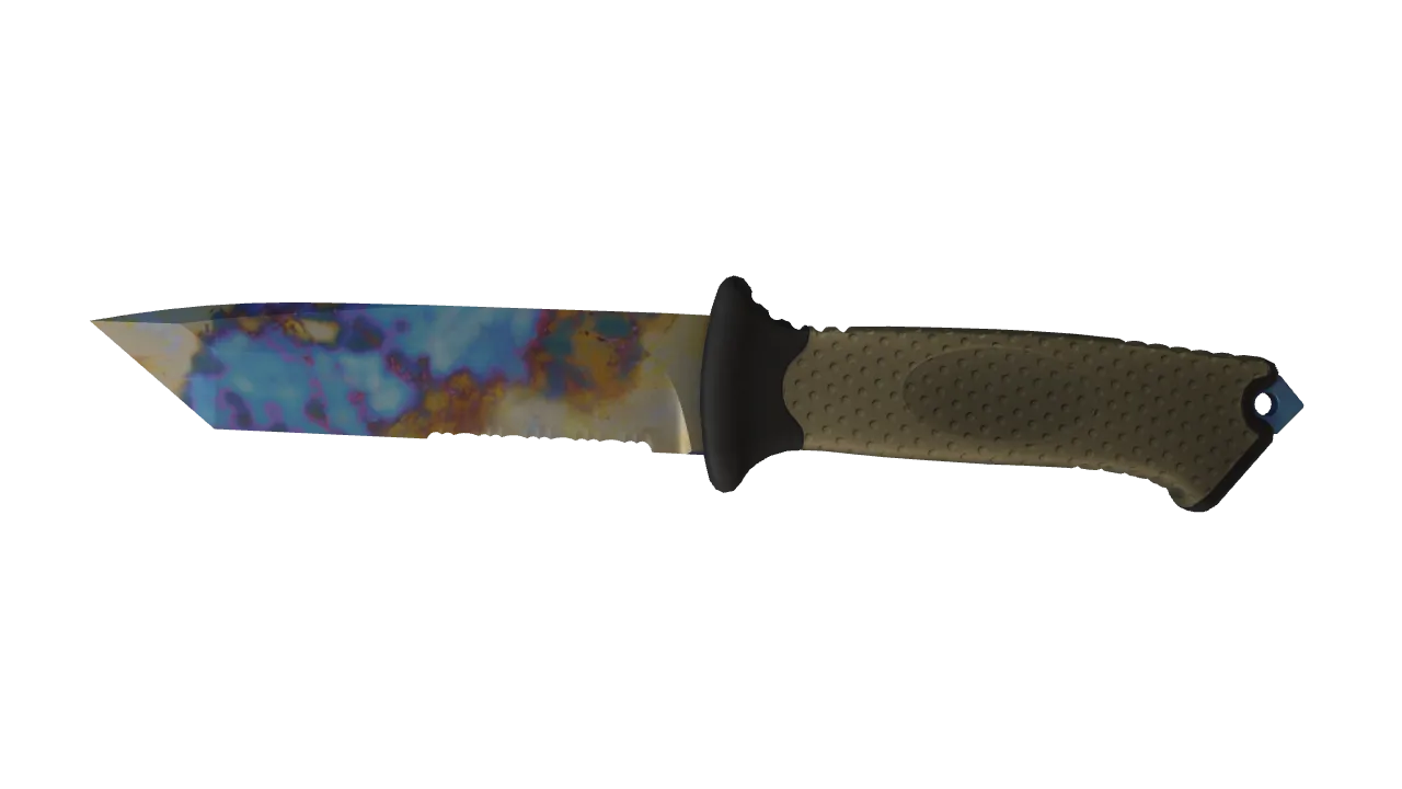 Ursus Knife | Case Hardened seed #89, front