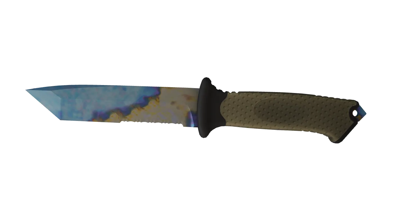 Ursus Knife | Case Hardened seed #891, front