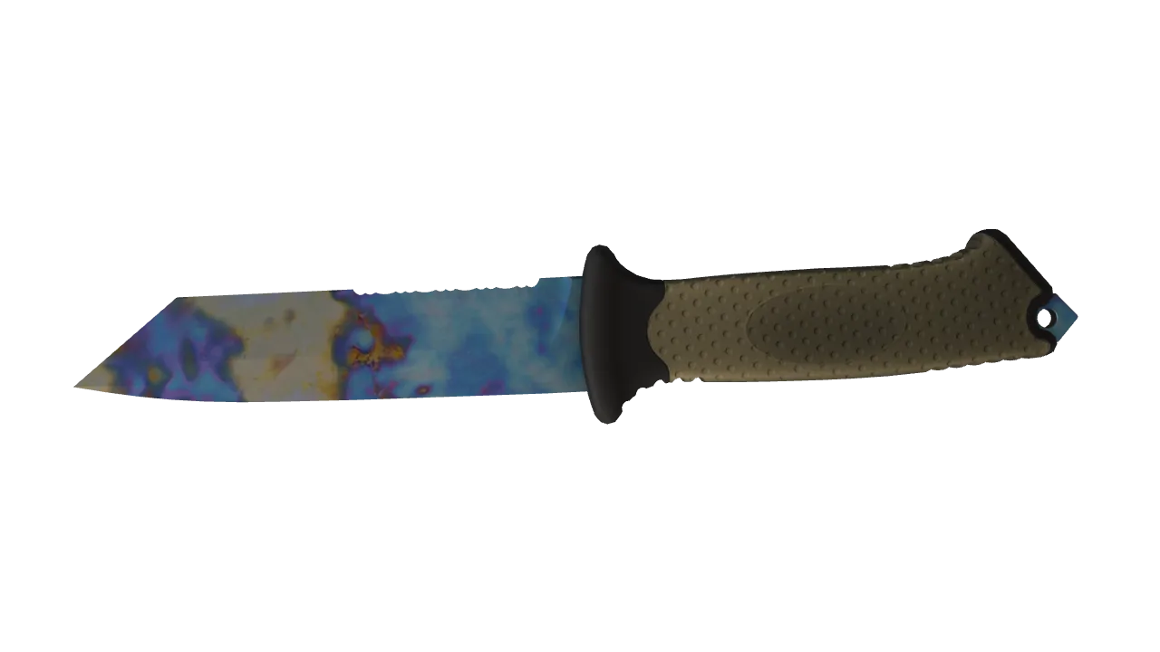Ursus Knife | Case Hardened seed #899, back