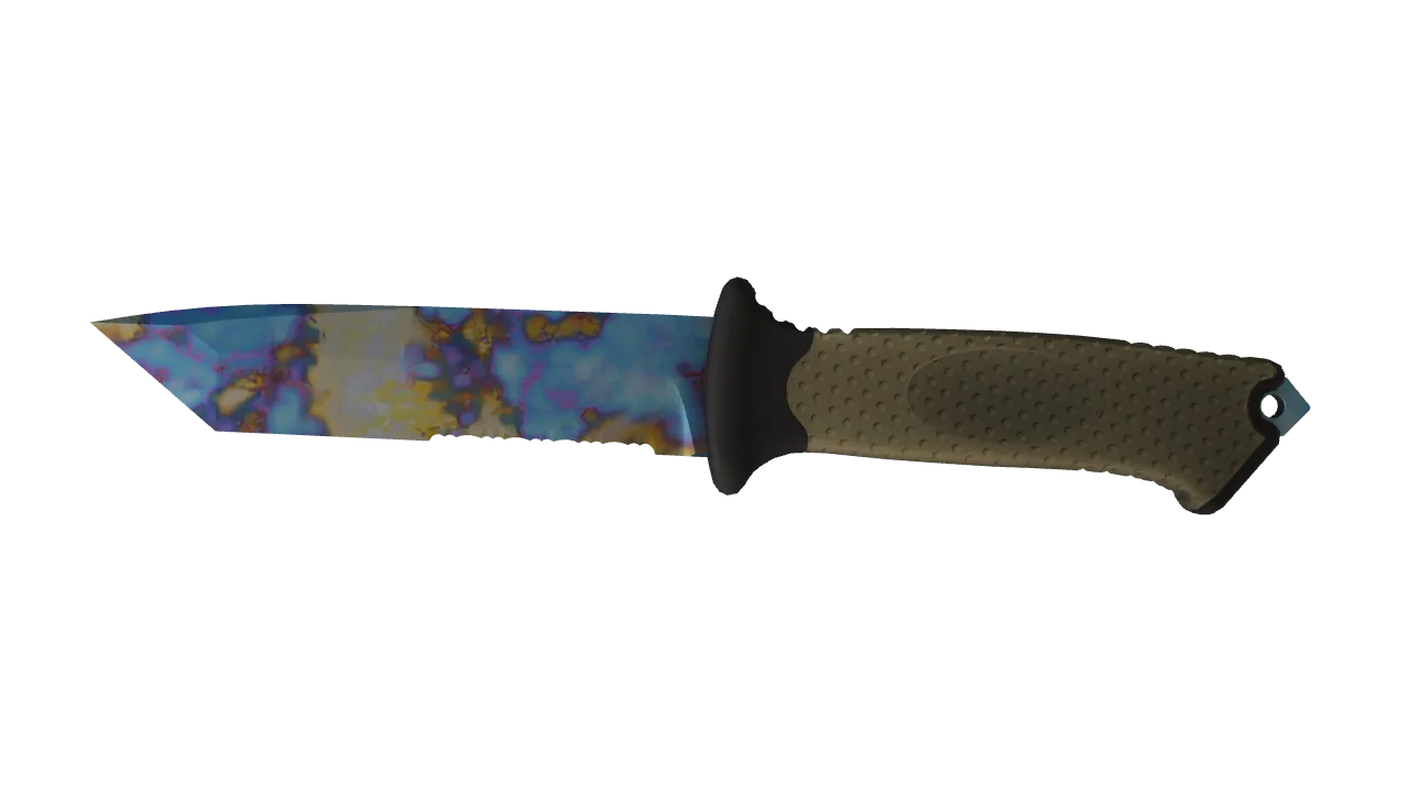 Ursus Knife | Case Hardened seed #899, front