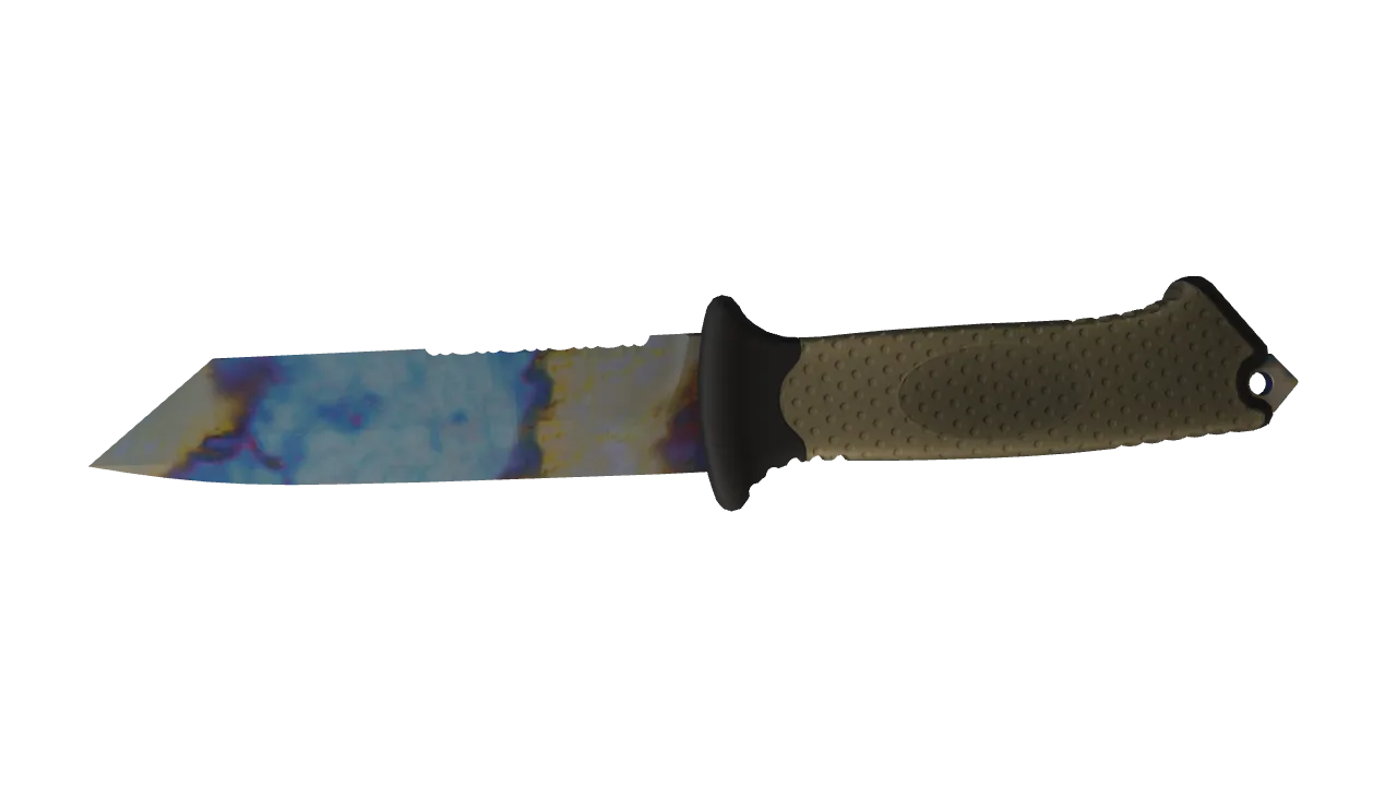 Ursus Knife | Case Hardened seed #902, back