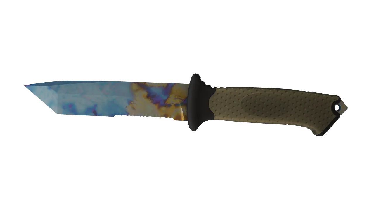 Ursus Knife | Case Hardened seed #919, front