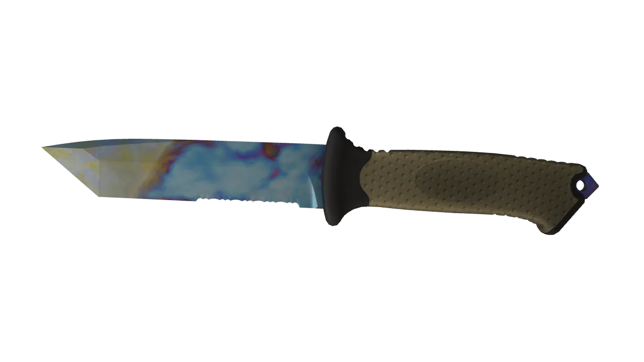 Ursus Knife | Case Hardened seed #958, front