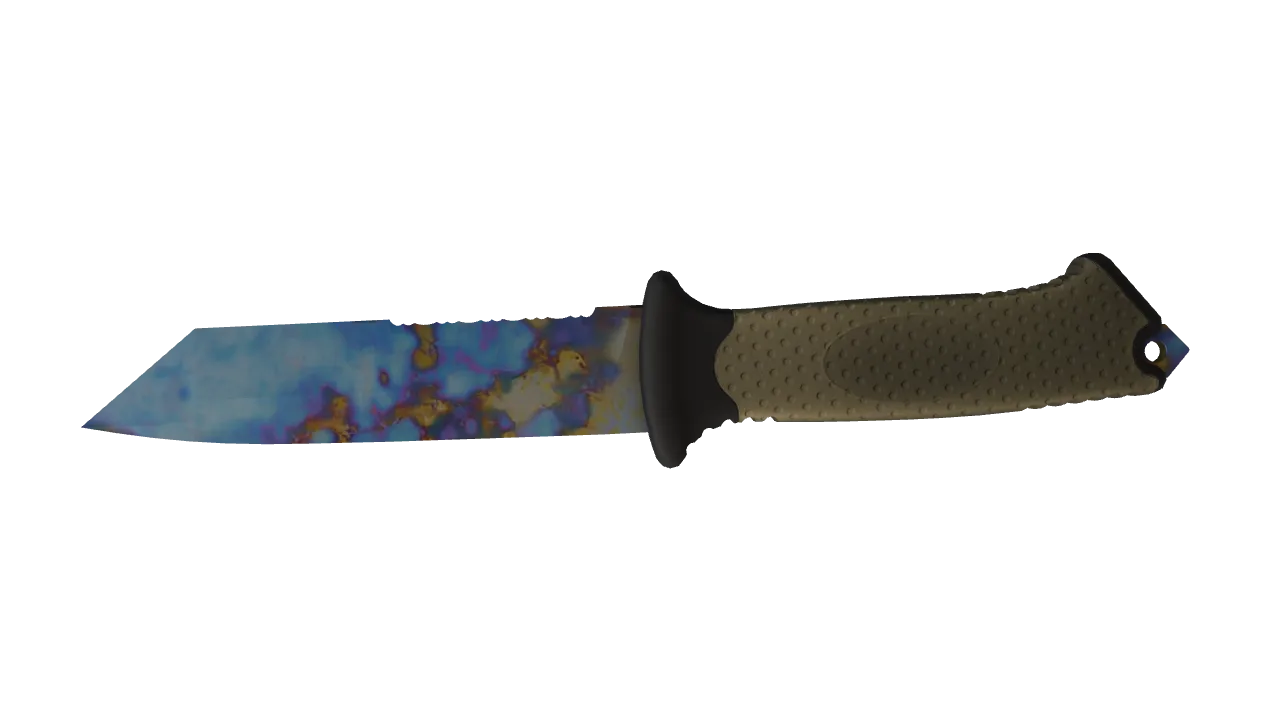 Ursus Knife | Case Hardened seed #961, back