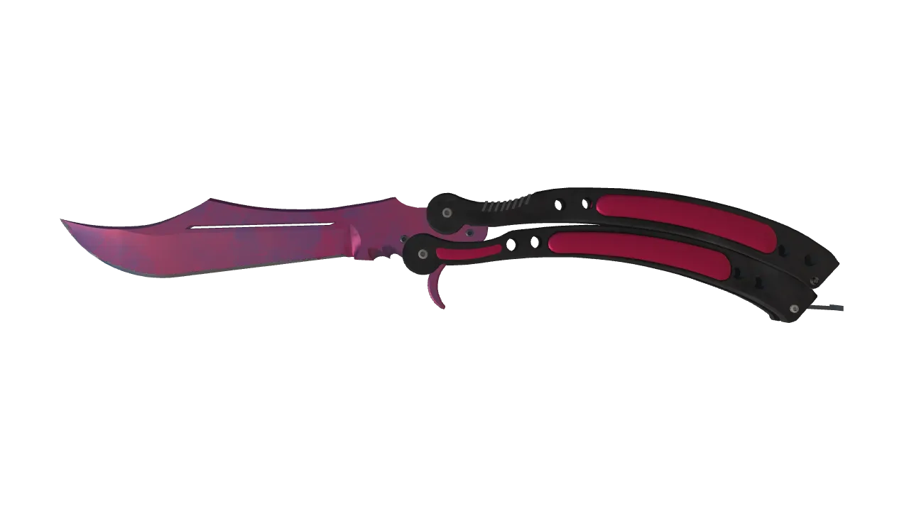Butterfly Knife | Doppler (Phase 2) seed #255, front