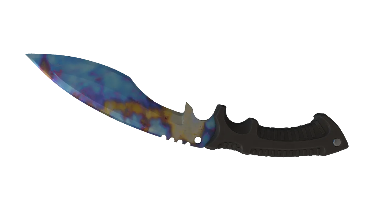 Kukri Knife | Case Hardened seed #101, back