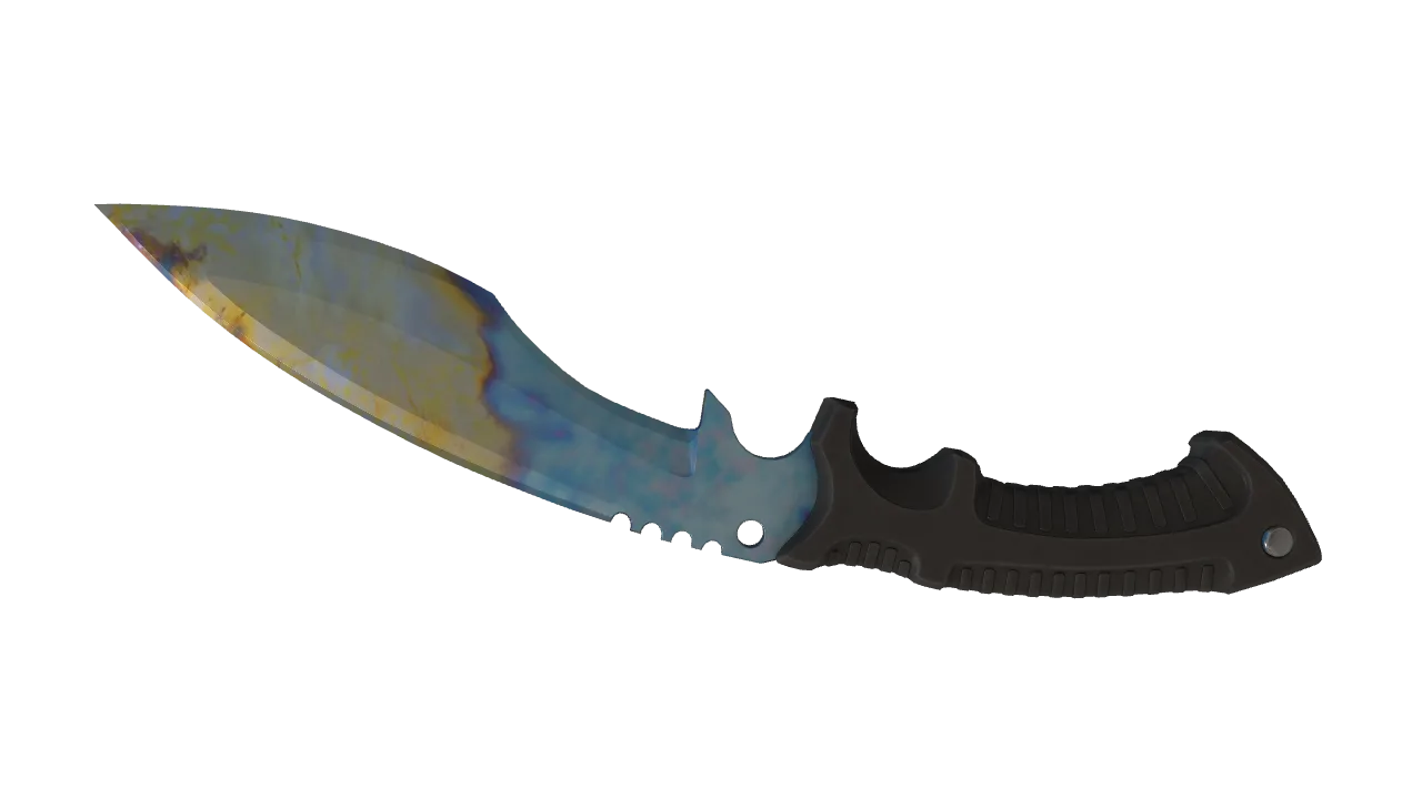 Kukri Knife | Case Hardened seed #108, back