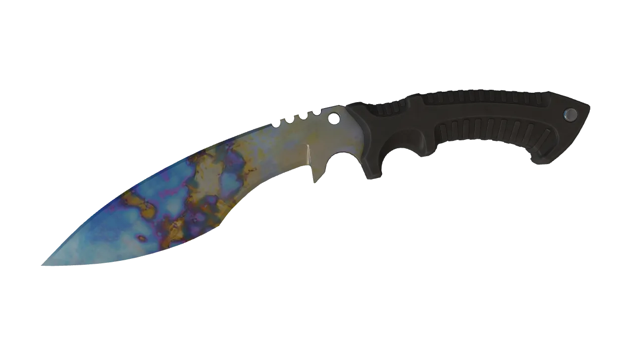 Kukri Knife | Case Hardened seed #11, front