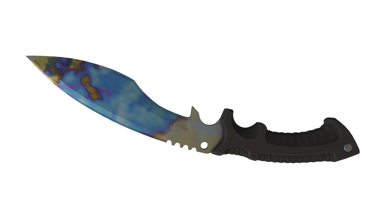 Kukri Knife | Case Hardened seed #116, back
